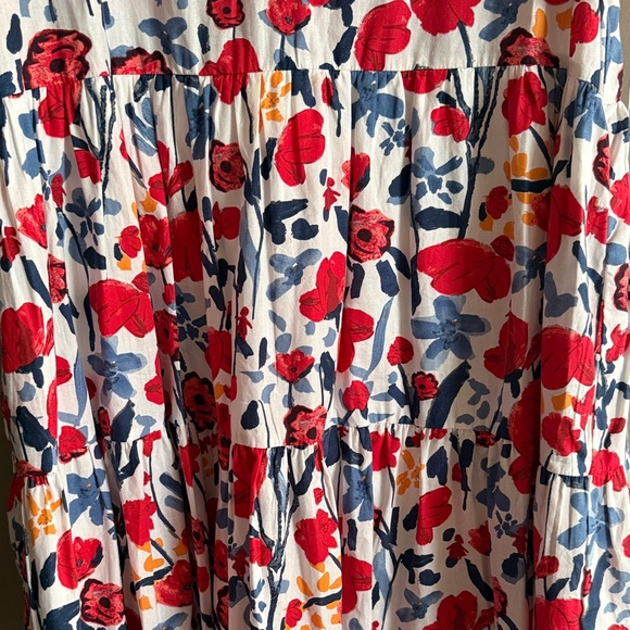 Entro Floral Ruffle Sleeve Dress - Picture 4 of 6